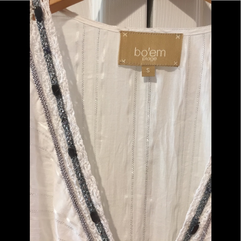 NWOT~Bo’em Plage~Boho Chic & Feminine Cotton Dress - Picture 2 of 8